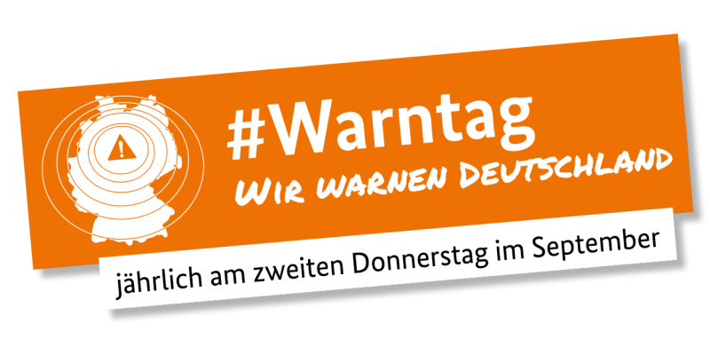 Hinweis zum Bundesweiten Warntag